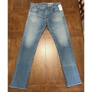 AG Adriano Goldschmied Light Wash Denim Blue Jeans Mens 32x32 NWT